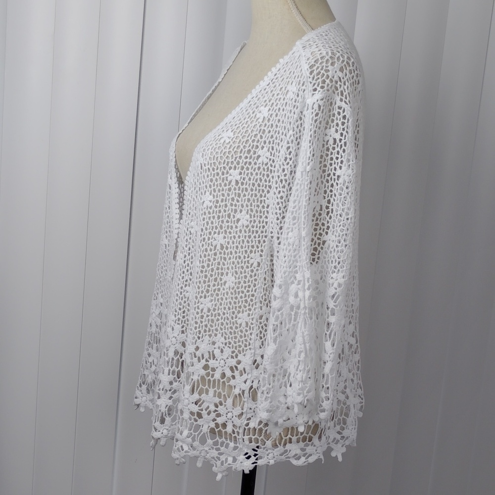 Rabbit Rabbit Rabbit Women's Lace Top. - Picture 2 of 12